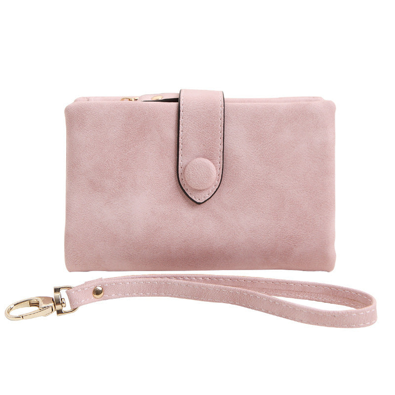 Wholesale PU Short Multi Card Ladies Wallet